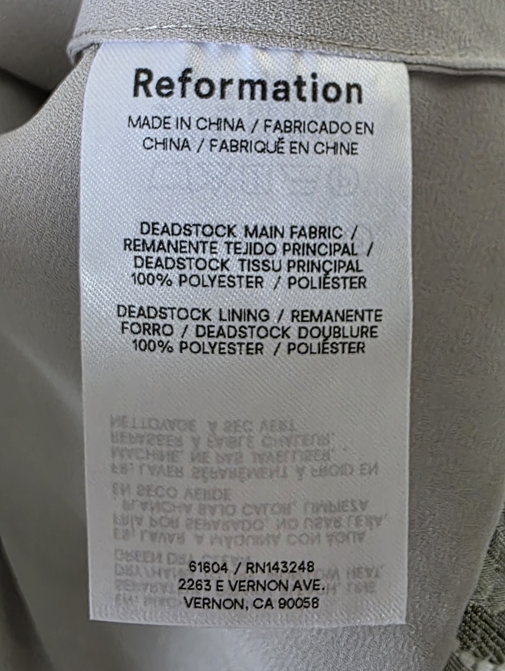 NWT Reformation Carla Low Rise Mini Skirt In Rosa Size 4 - Picture 7 of 7